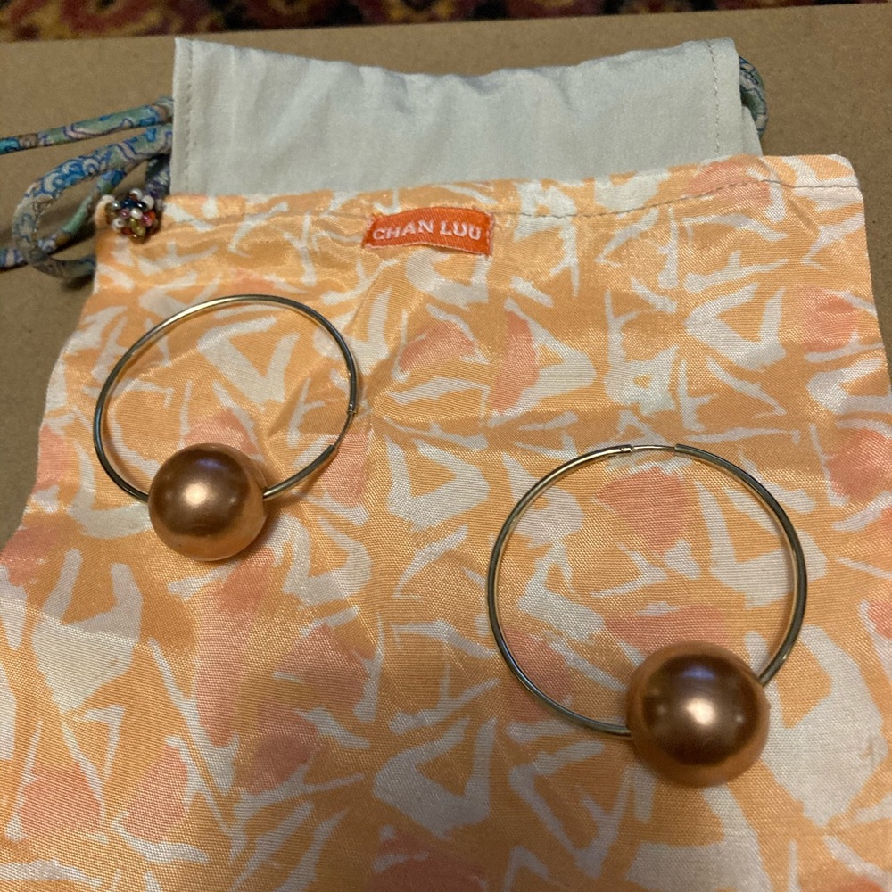 Chan Luu hoop earrings